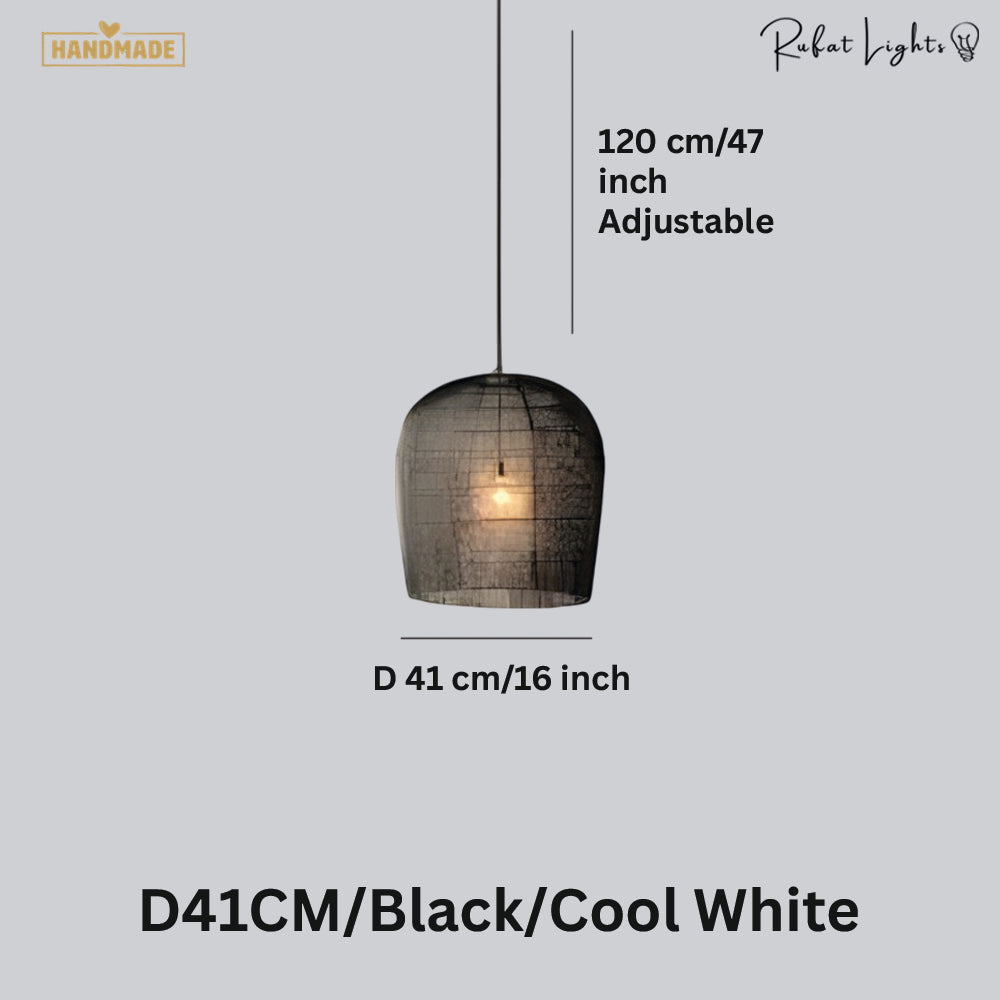 Japanese Wabi Sabi Wind Handmade Rattan Pendant Light