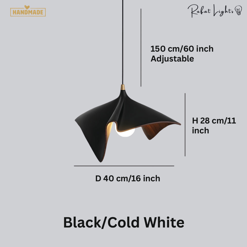 Vintage Wood Grain Ceiling Pendant Lamps