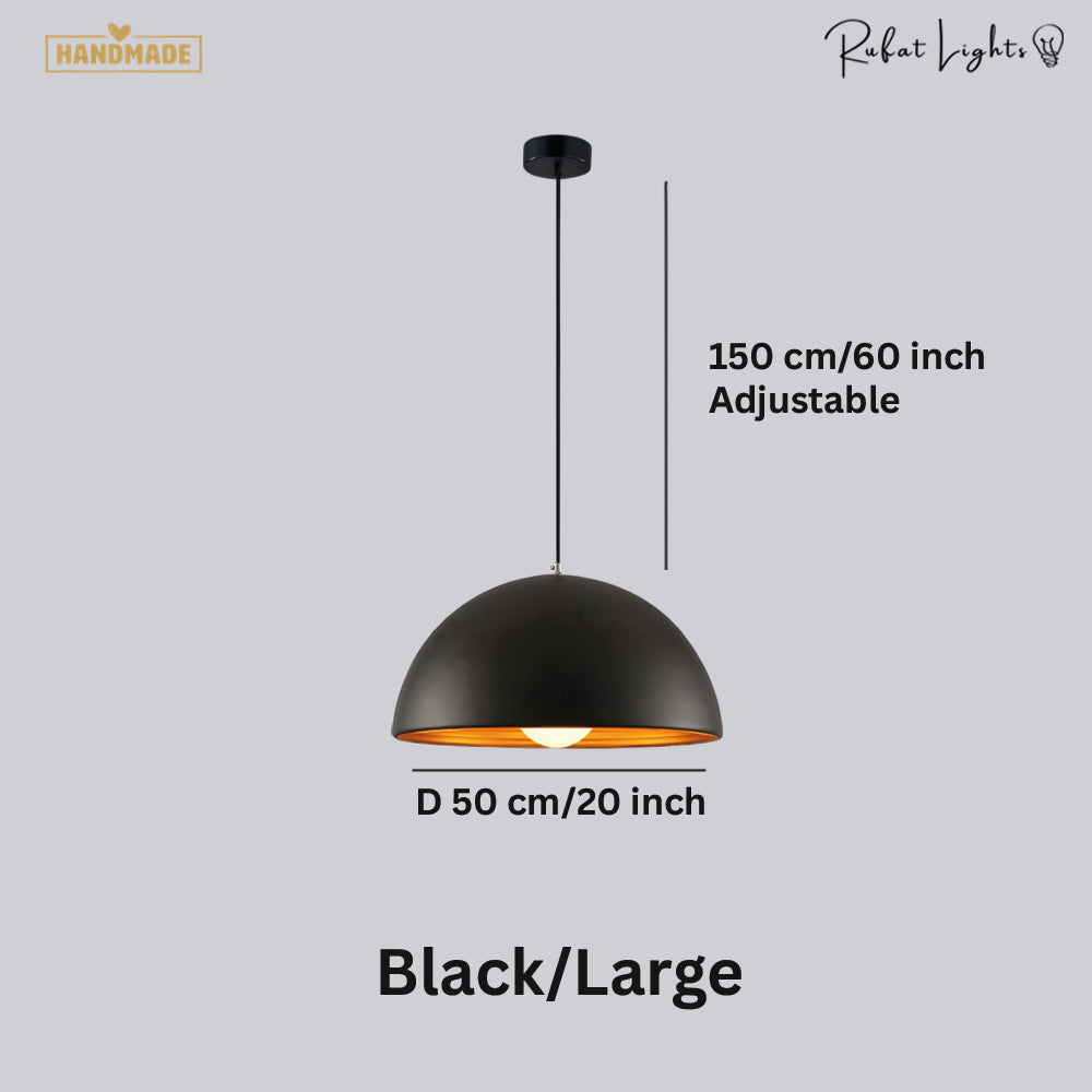 Nordic Vintage Dome Pendant Light