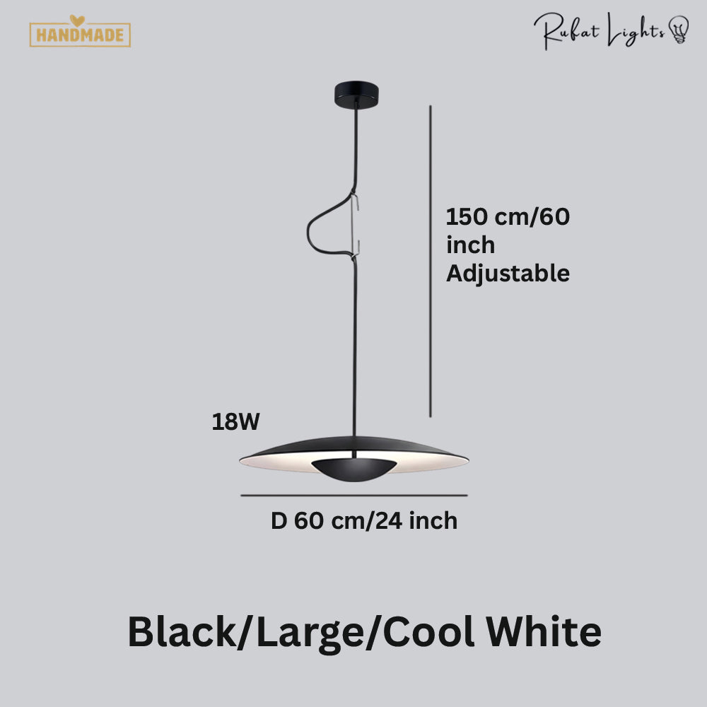 Nordic Wood Grain Pendant Light