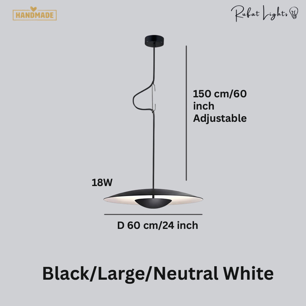 Nordic Wood Grain Pendant Light