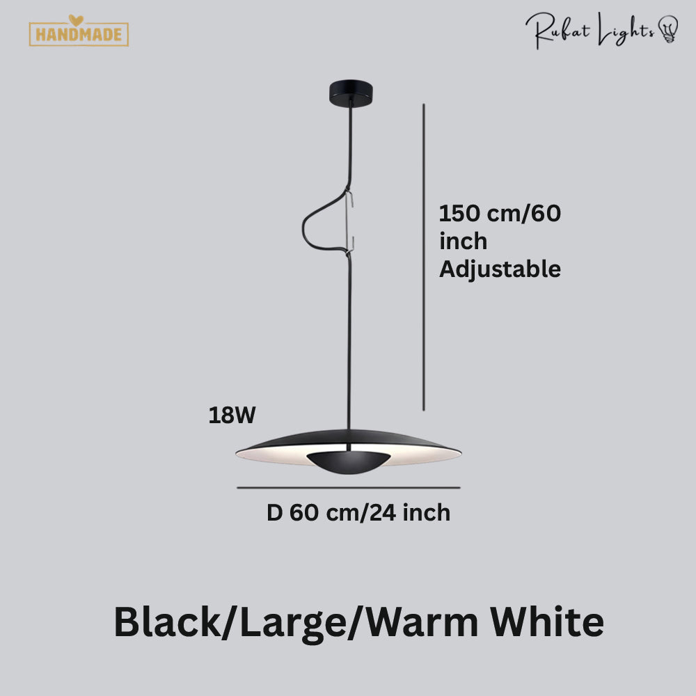 Nordic Wood Grain Pendant Light