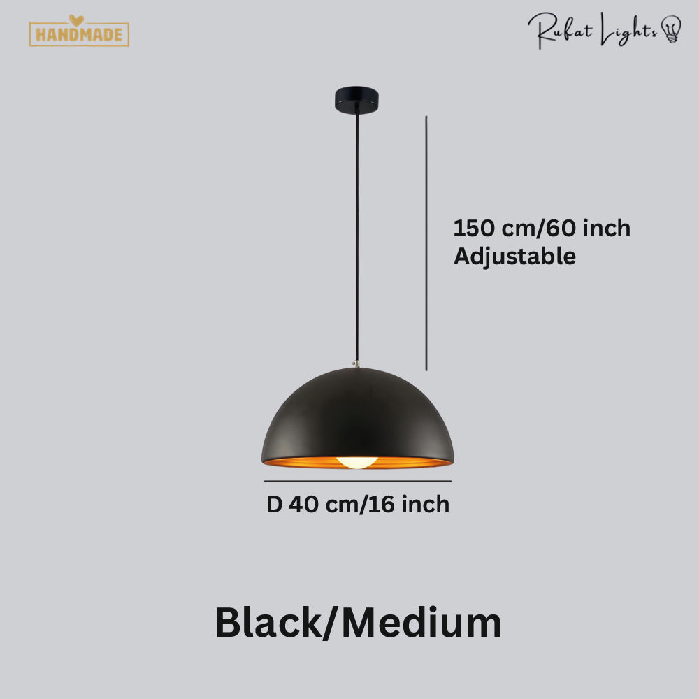 Nordic Vintage Dome Pendant Light