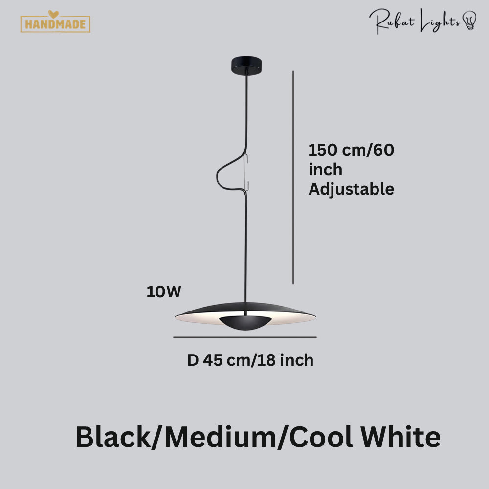 Nordic Wood Grain Pendant Light