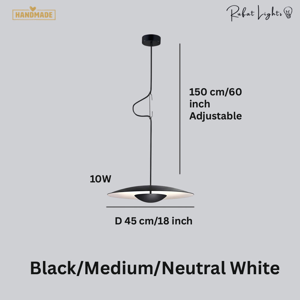 Nordic Wood Grain Pendant Light