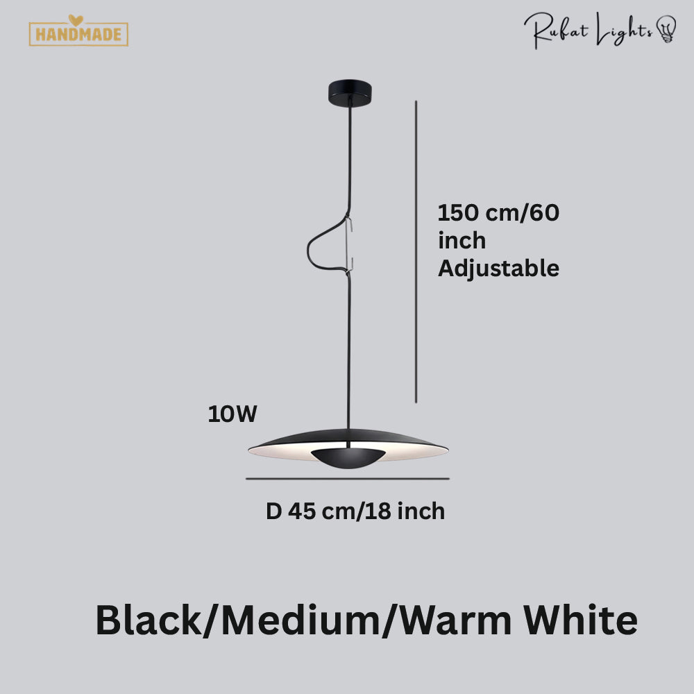 Nordic Wood Grain Pendant Light