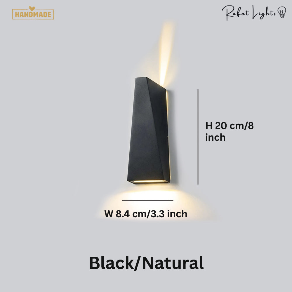 Sleek Waterproof Wall Lamp