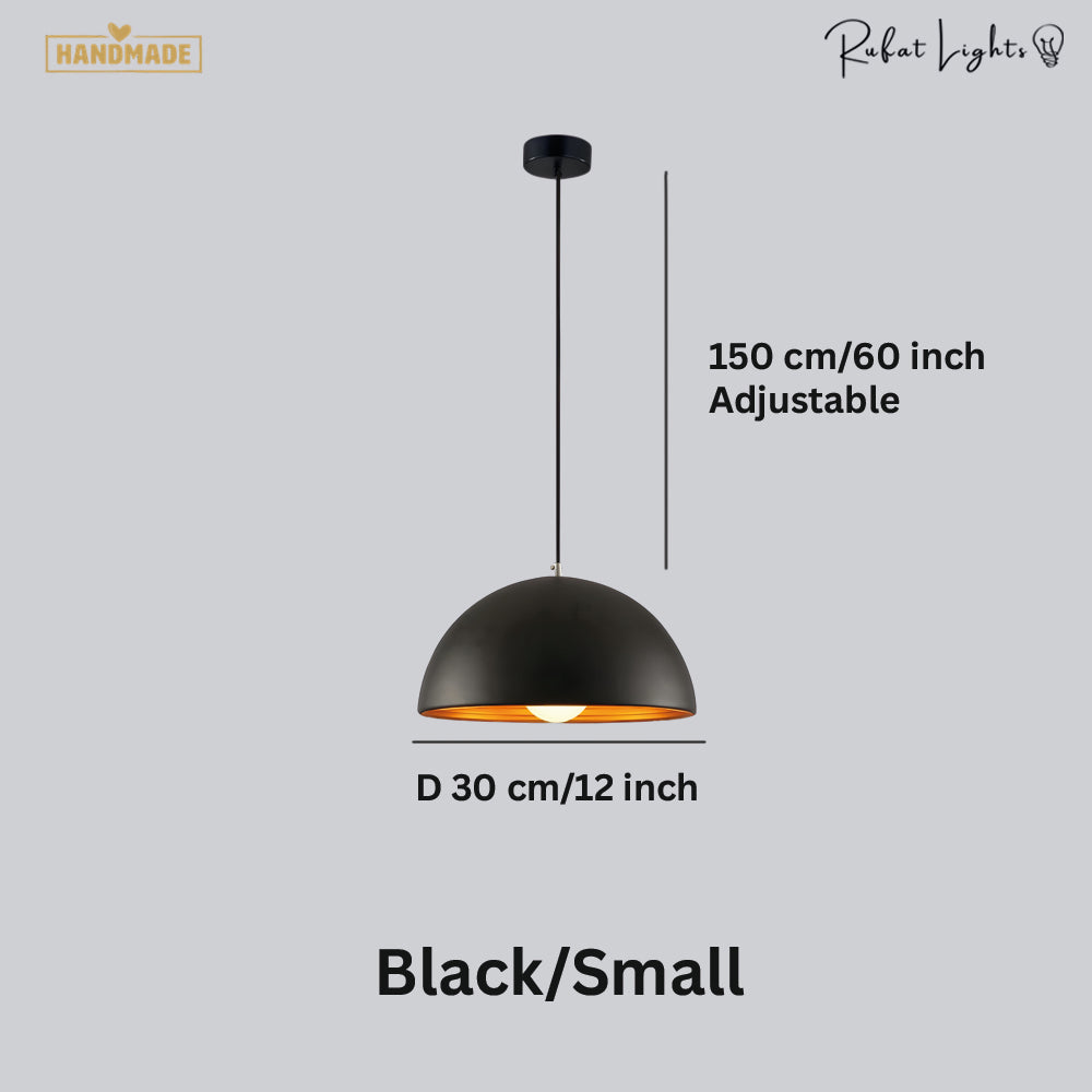 Nordic Vintage Dome Pendant Light