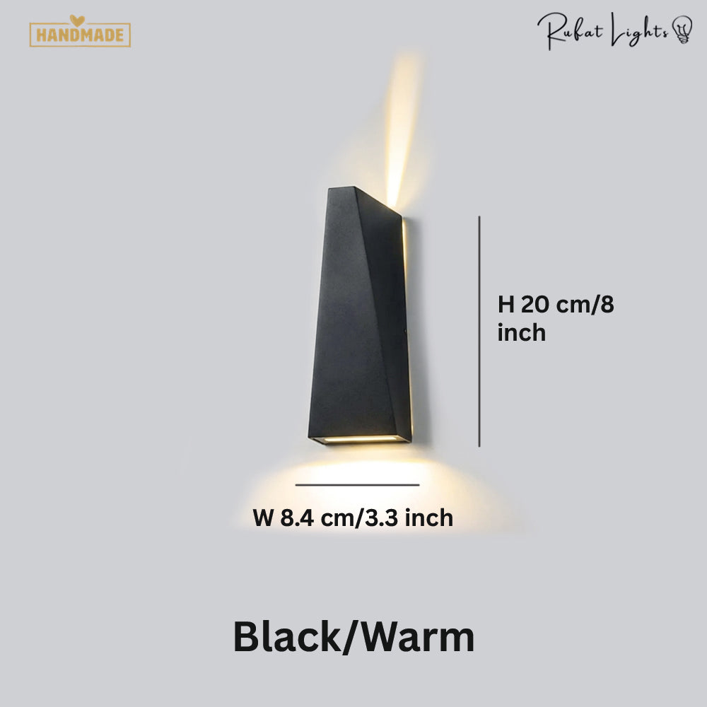 Sleek Waterproof Wall Lamp