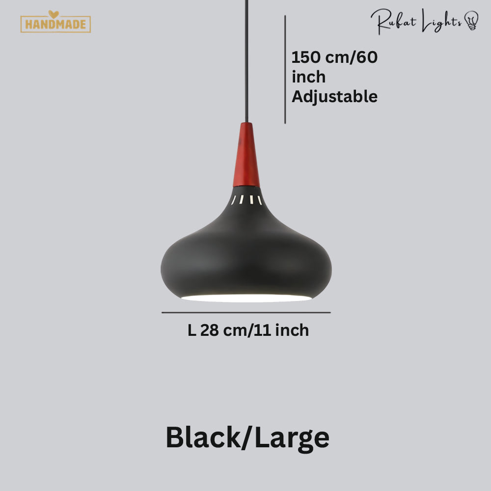 Nordic Wood Metal Pendant Lights