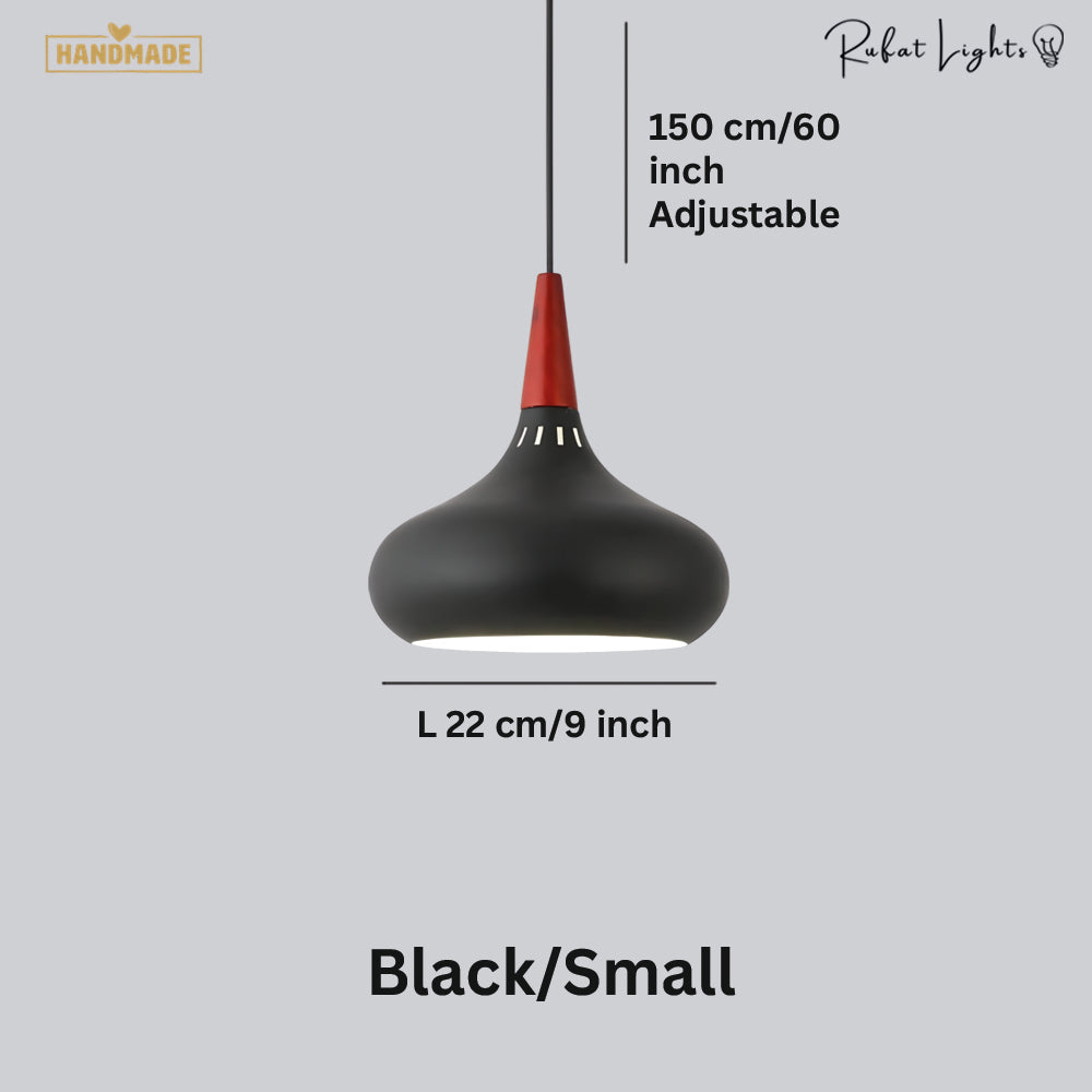 Nordic Wood Metal Pendant Lights