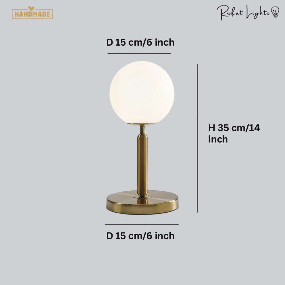 Nordic Brushed Table Lamp