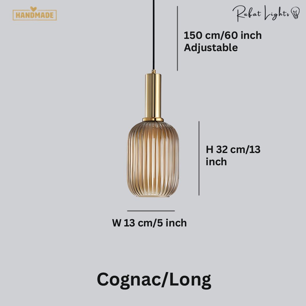 Gleam Textured Glass Pendant Light