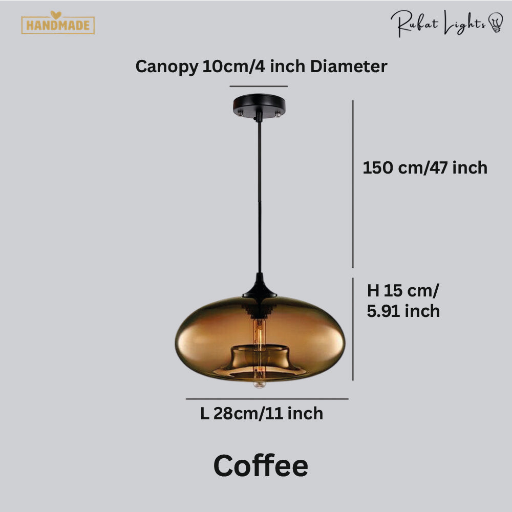 Chandelier Kúla Glass Ball - Pendant Light