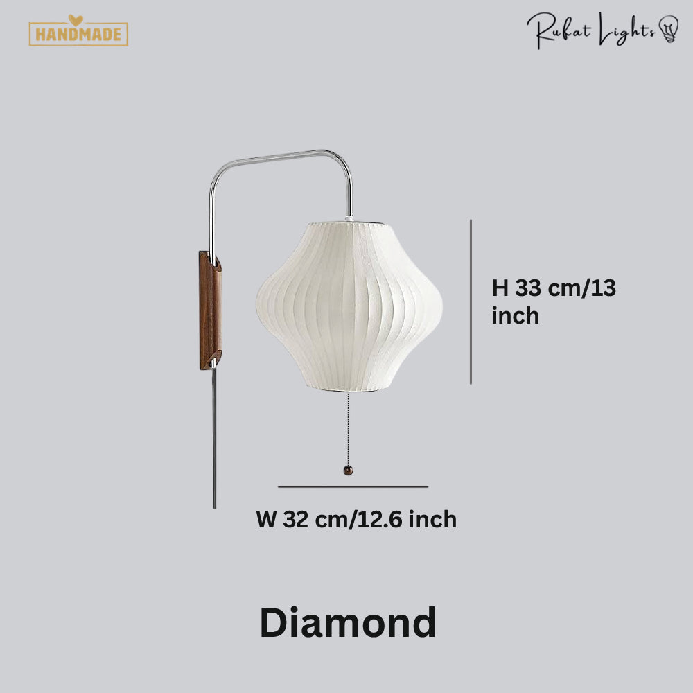 Japanese Inspired Nelson Ball Wall Light