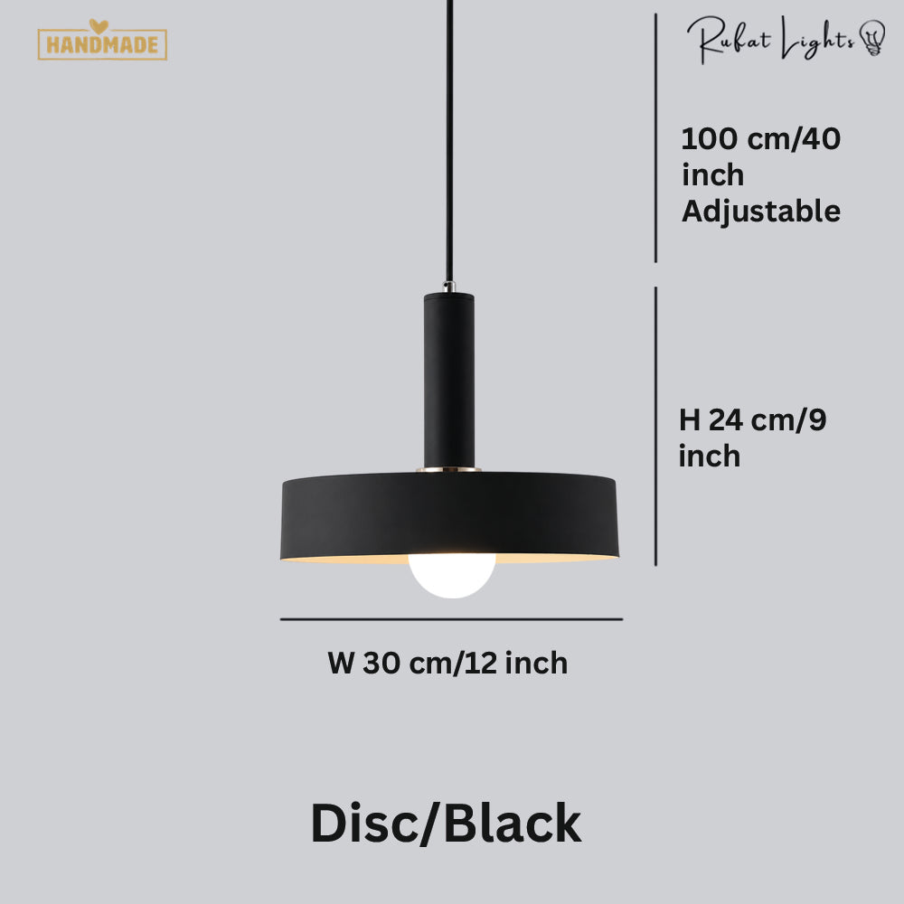Iron Macaron Colored Pendant Lights