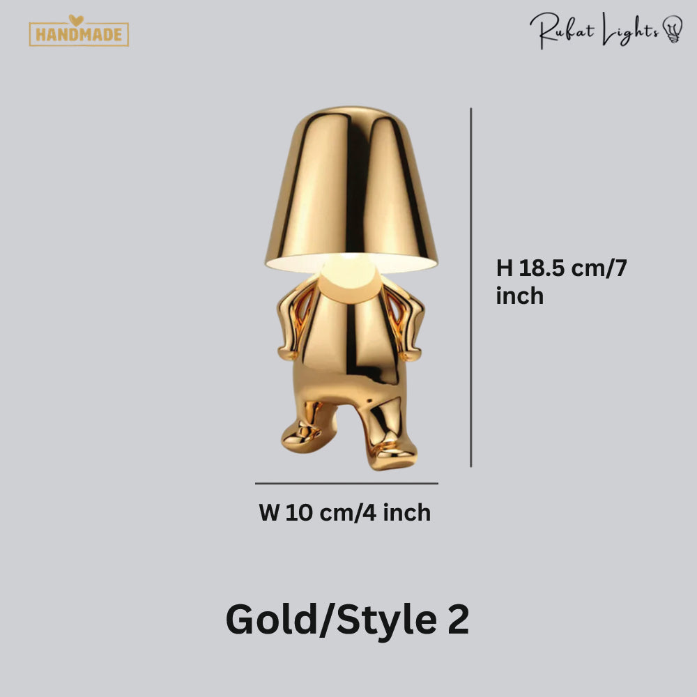 Little Golden Man Table Lamp