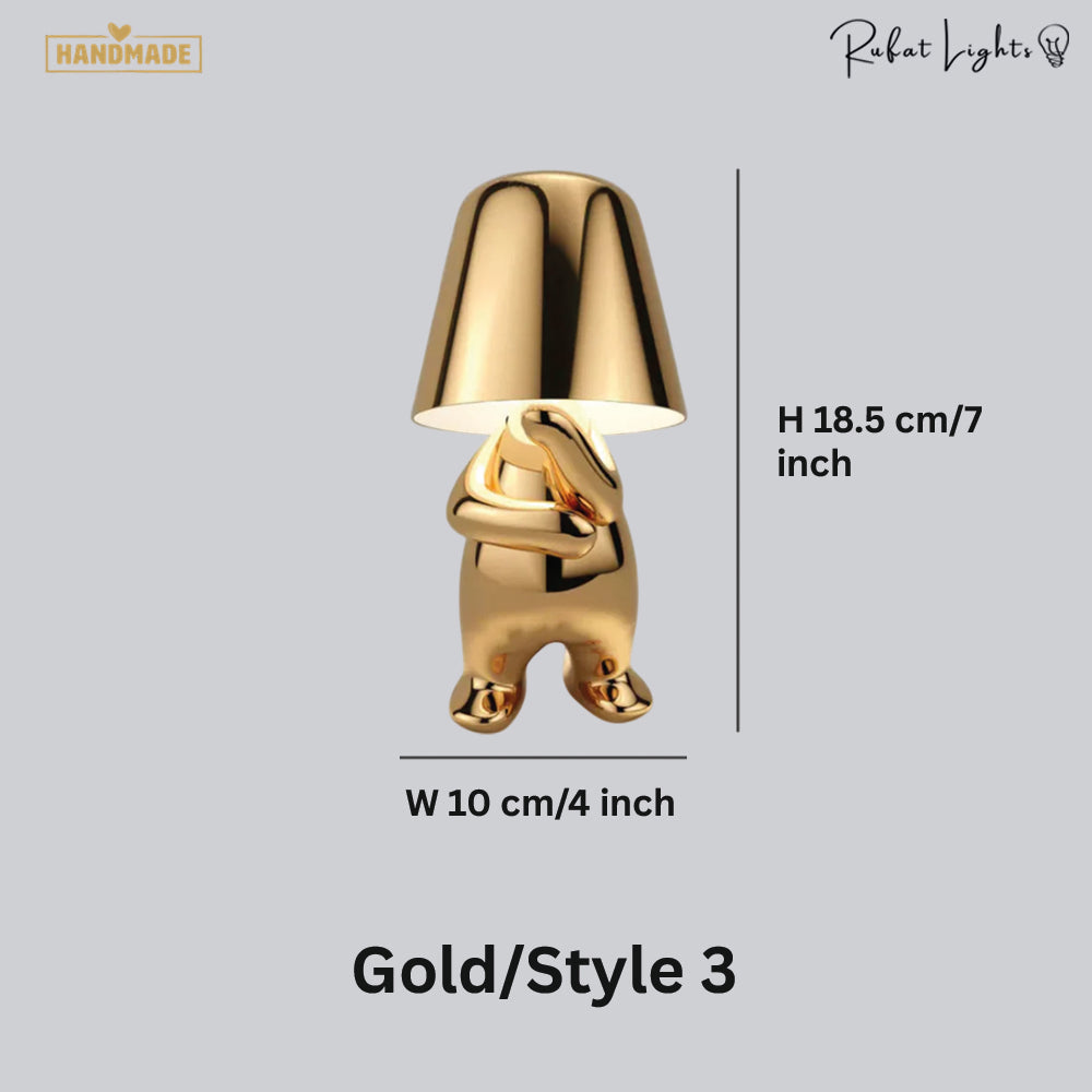 Little Golden Man Table Lamp