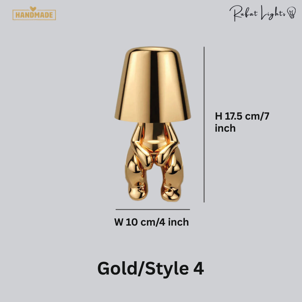Little Golden Man Table Lamp