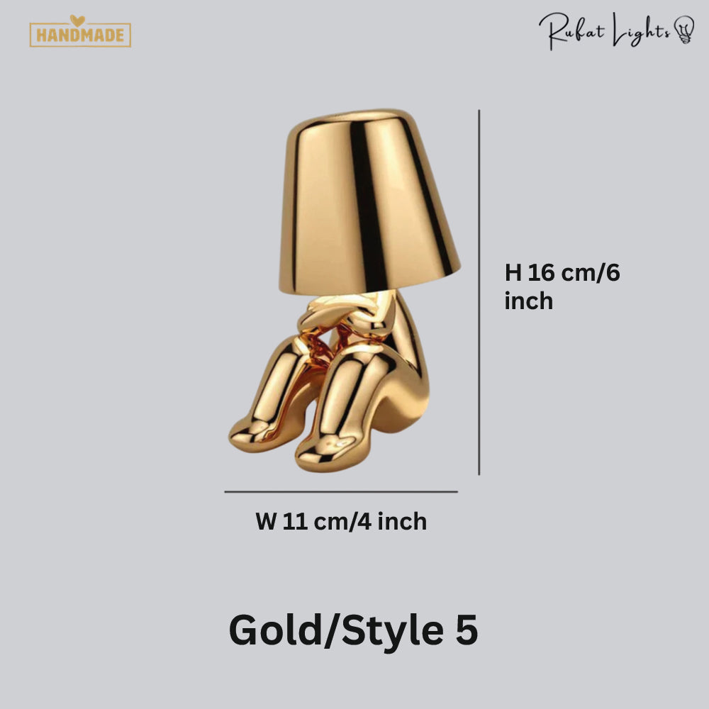 Little Golden Man Table Lamp