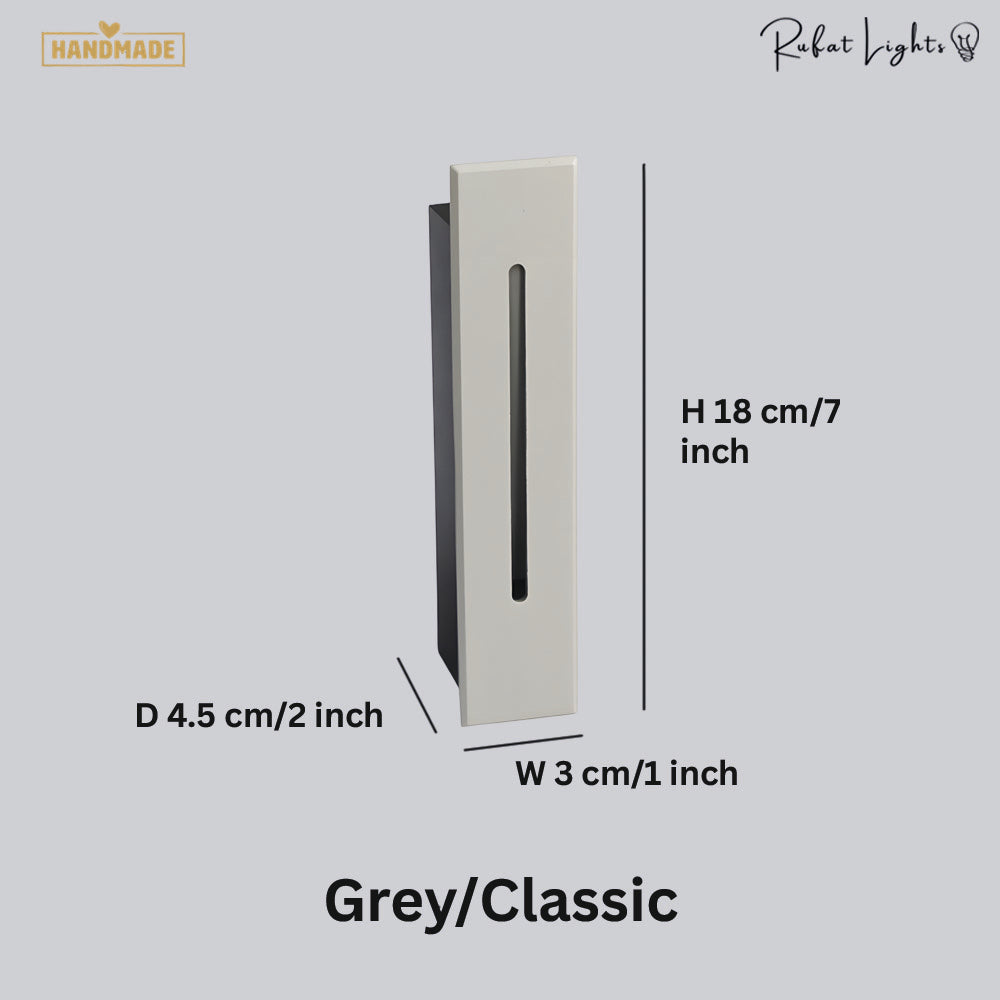 Recessed LED Corner Wall Light