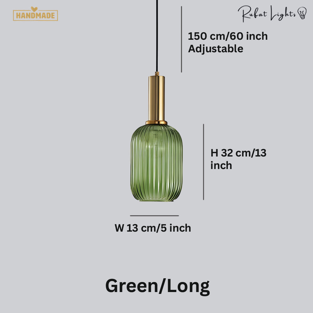 Gleam Textured Glass Pendant Light