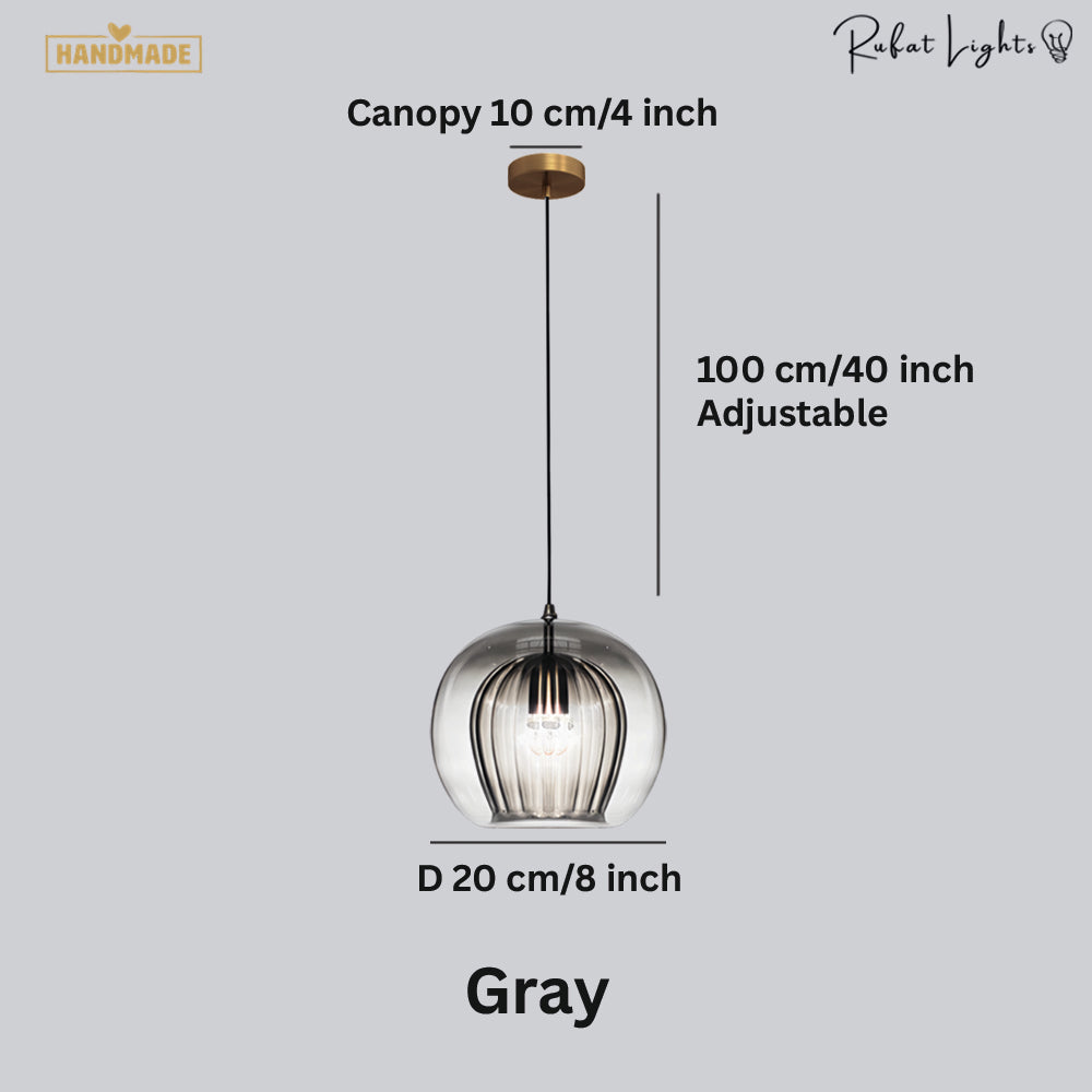 Glass Hanging Pendant Light