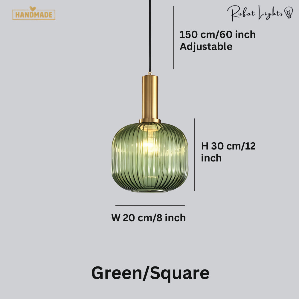 Gleam Textured Glass Pendant Light