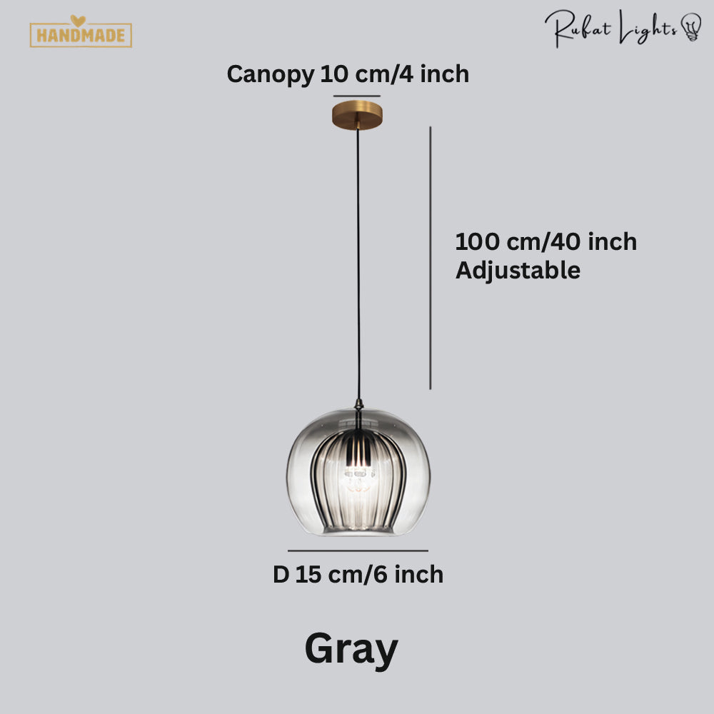 Glass Hanging Pendant Light
