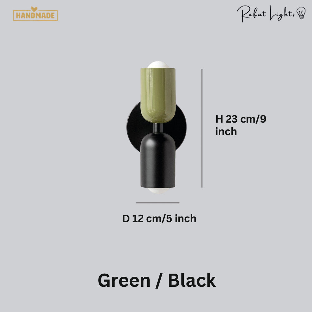 Cream Double Head LED Wall Lamps
