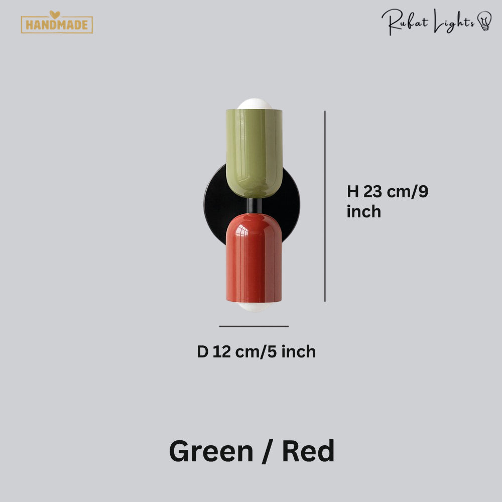 Cream Double Head LED Wall Lamps