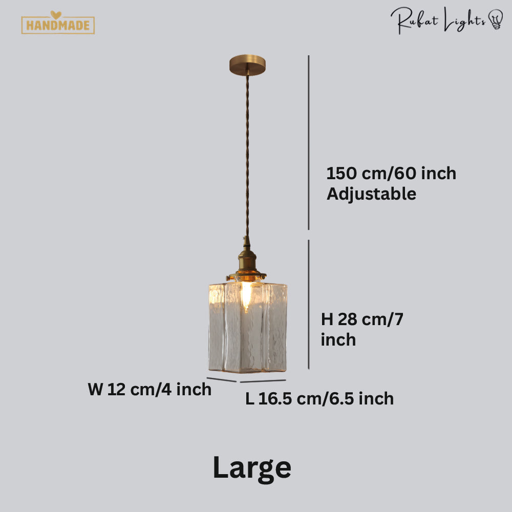 Elegance Glass Hanging Pendant Light