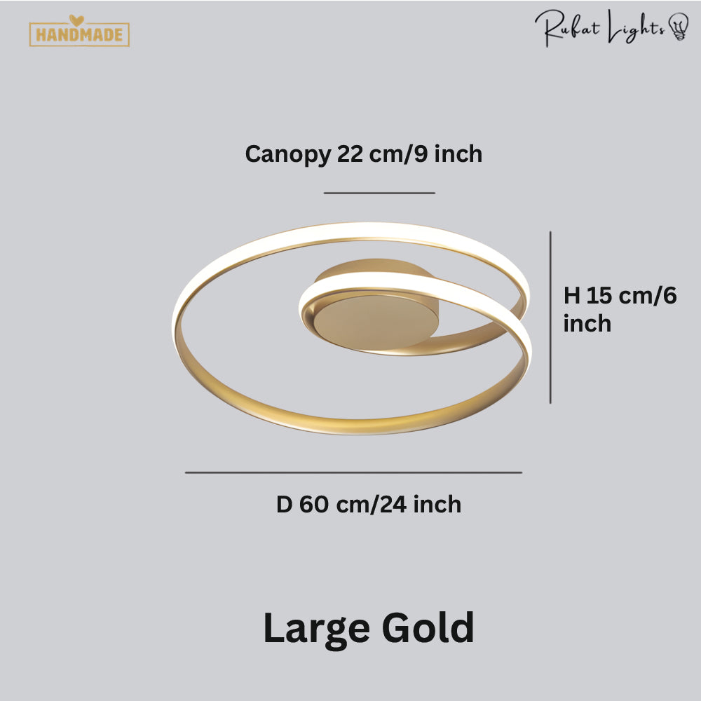 Nordic Lotus LED Ceiling Chandelier Lamp