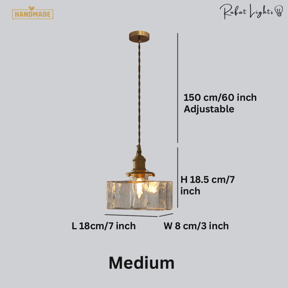 Elegance Glass Hanging Pendant Light
