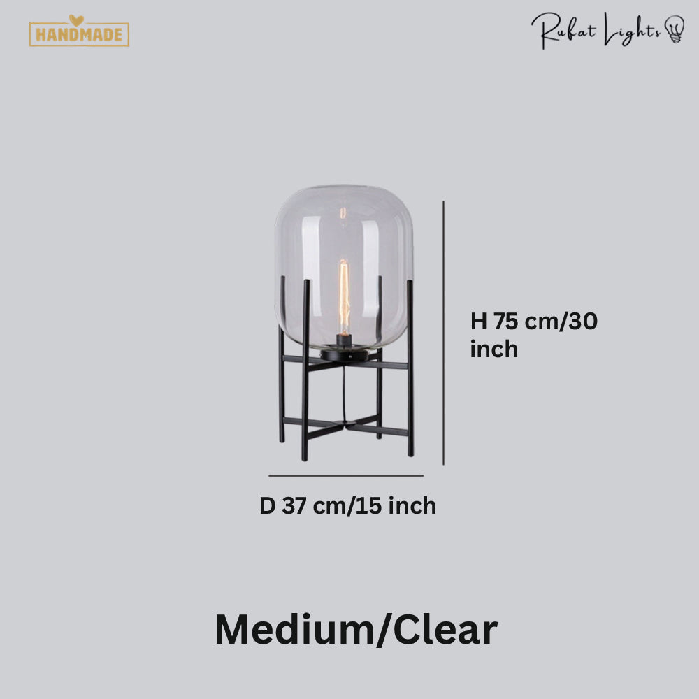 Villa Bubble Glass Ball Floor Lamp