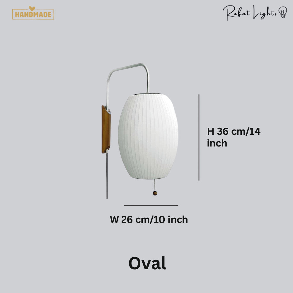Japanese Inspired Nelson Ball Wall Light