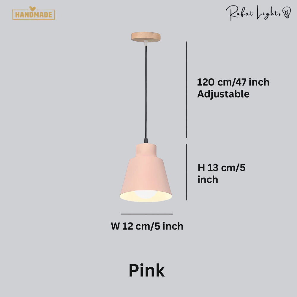 Cone Shaped Pendant Lamp in Devon Style