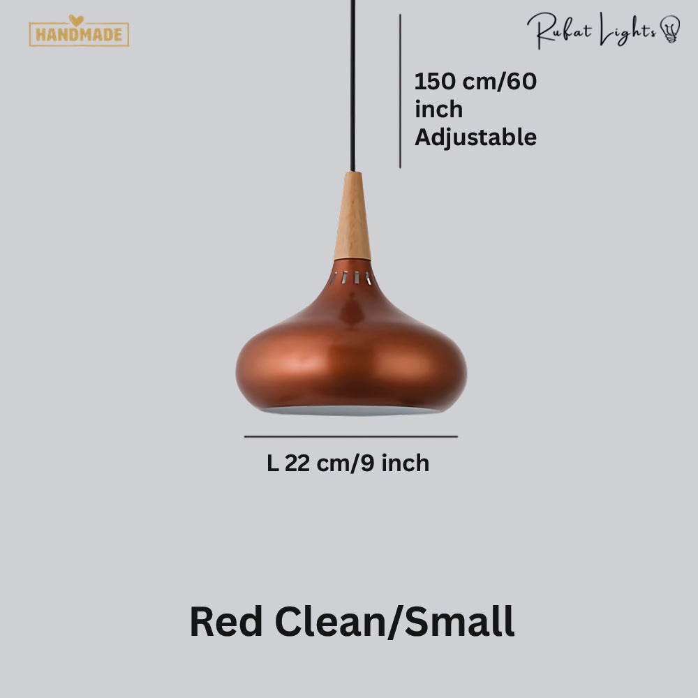 Nordic Wood Metal Pendant Lights