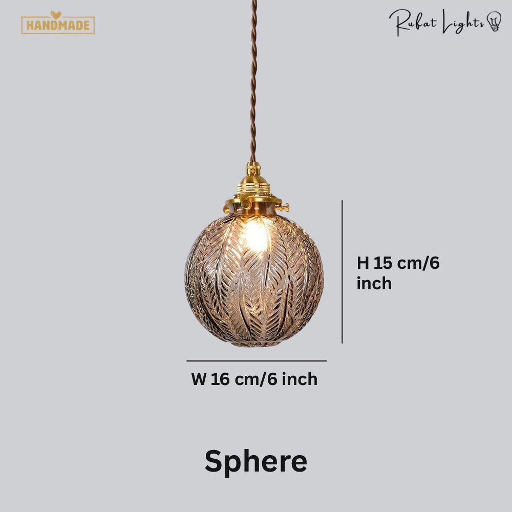 Industrial Vintage Style Copper Pendant Lights