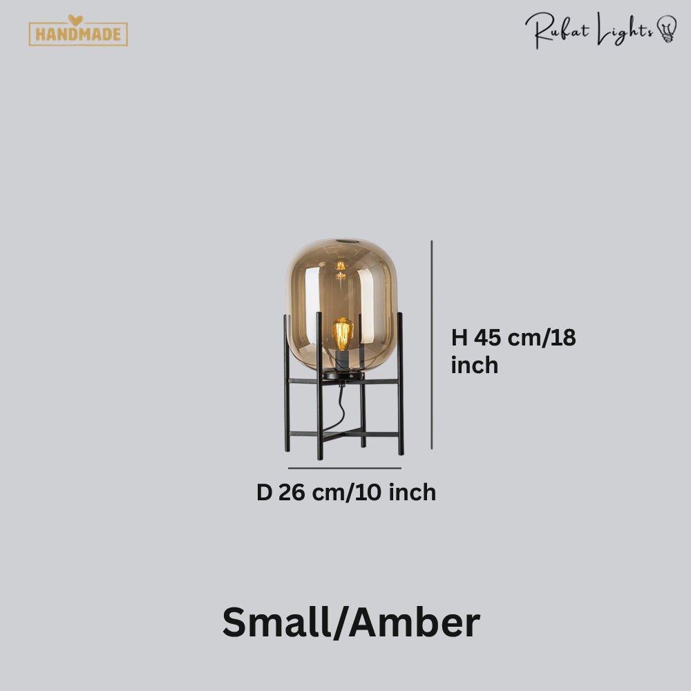 Villa Bubble Glass Ball Floor Lamp