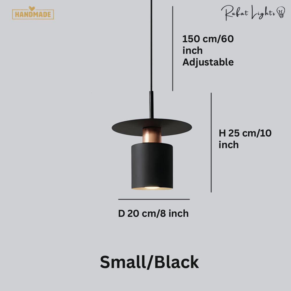 Minimalist Denmark Disk Round Pendant Light