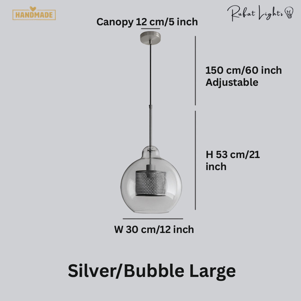 Modern Loft Glass Ball Pendant Light