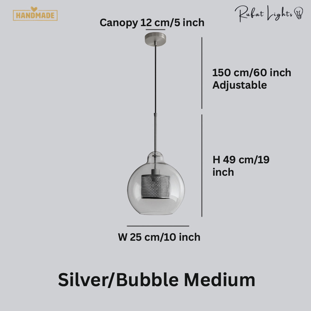 Modern Loft Glass Ball Pendant Light