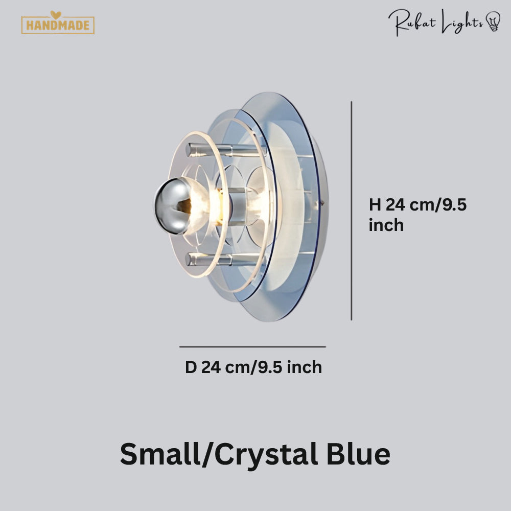 Colorful Layered Acrylic Glass Wall Light