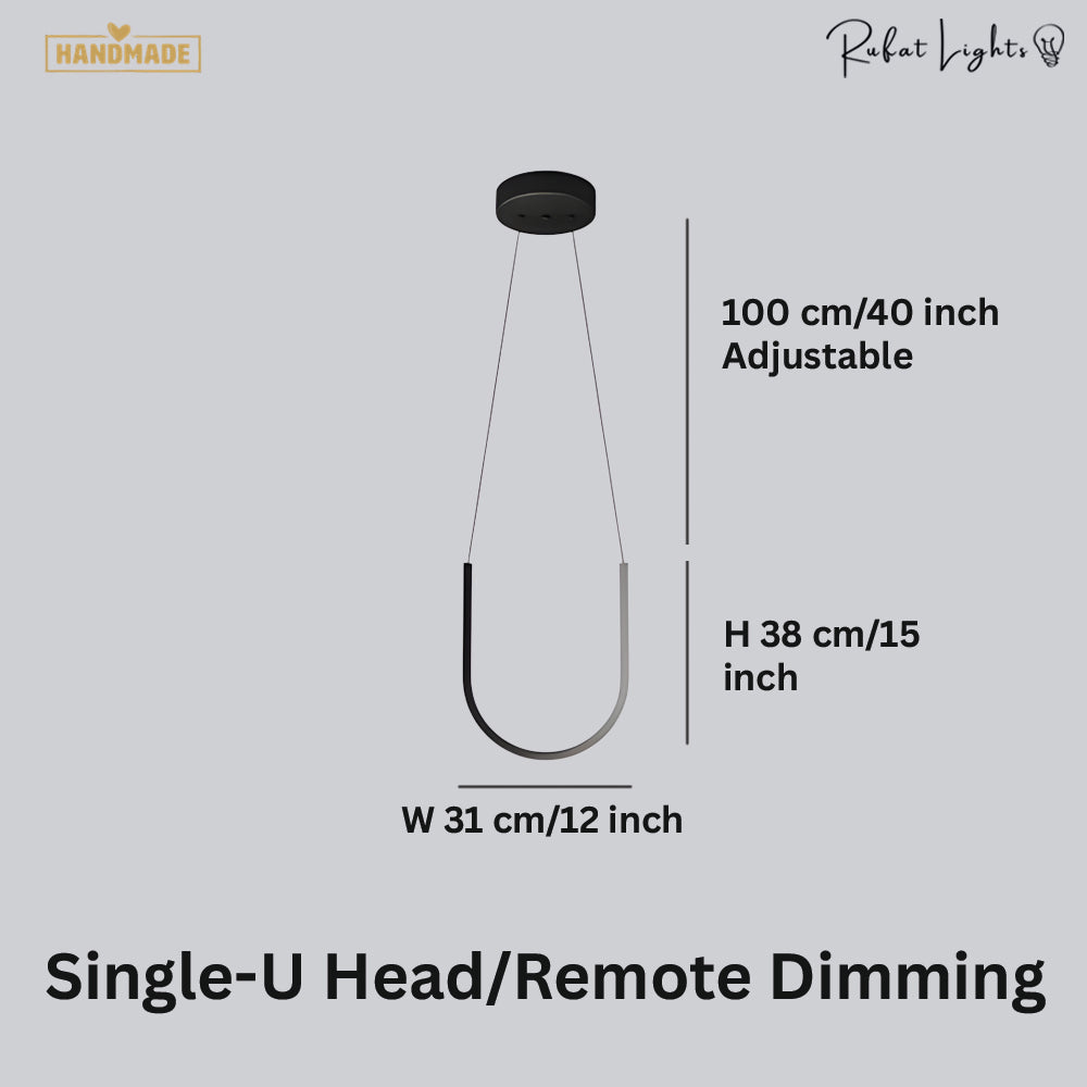 Minimalist Luxury U Shape Chandeliers