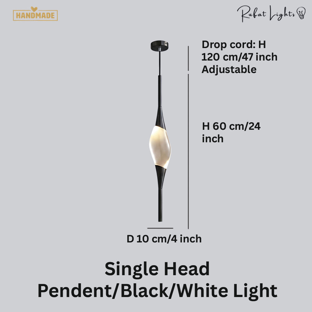 Copper Crystal Pendant Lamp