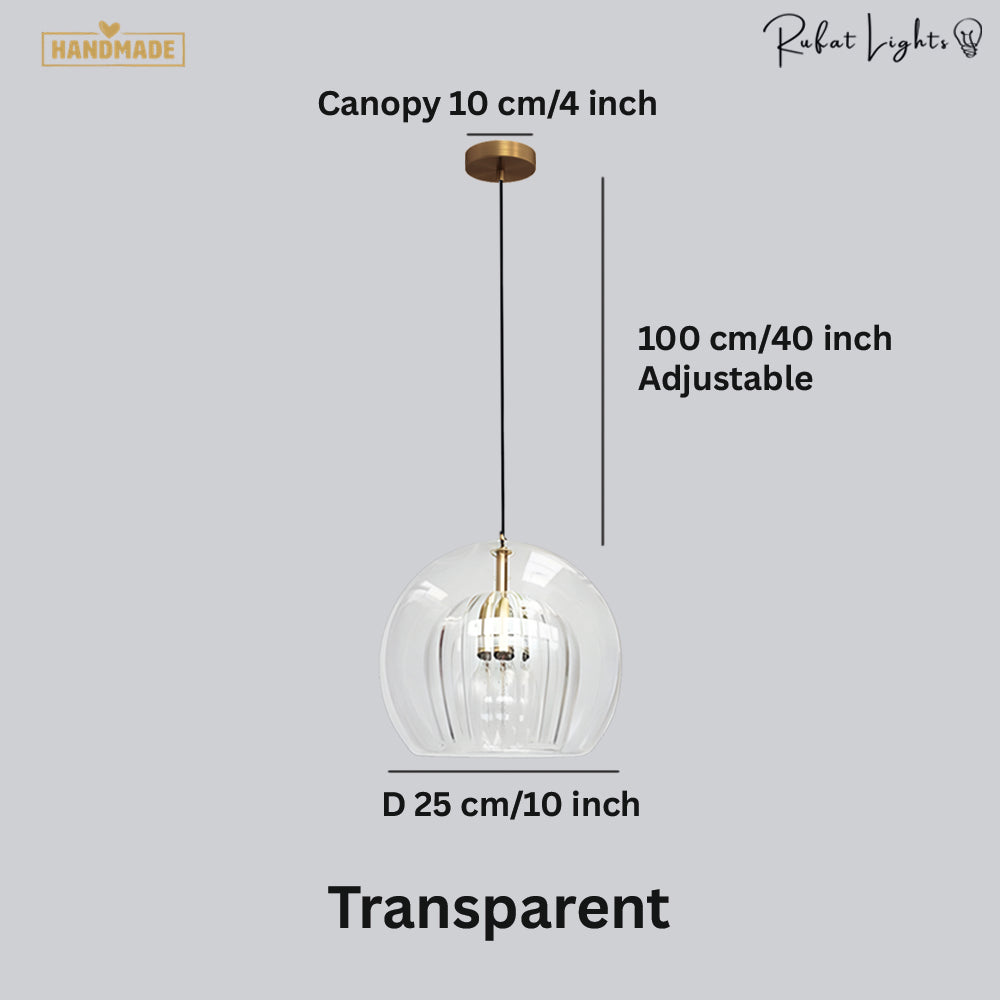 Glass Hanging Pendant Light