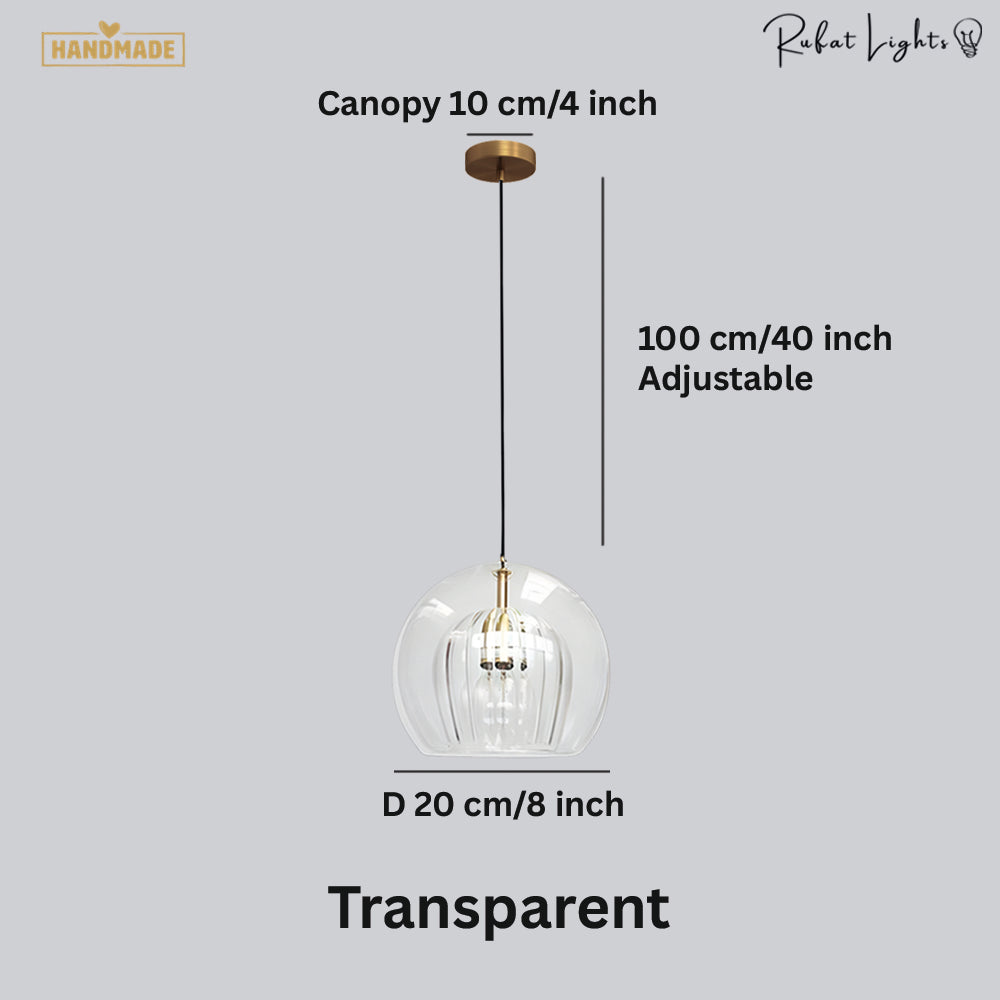 Glass Hanging Pendant Light