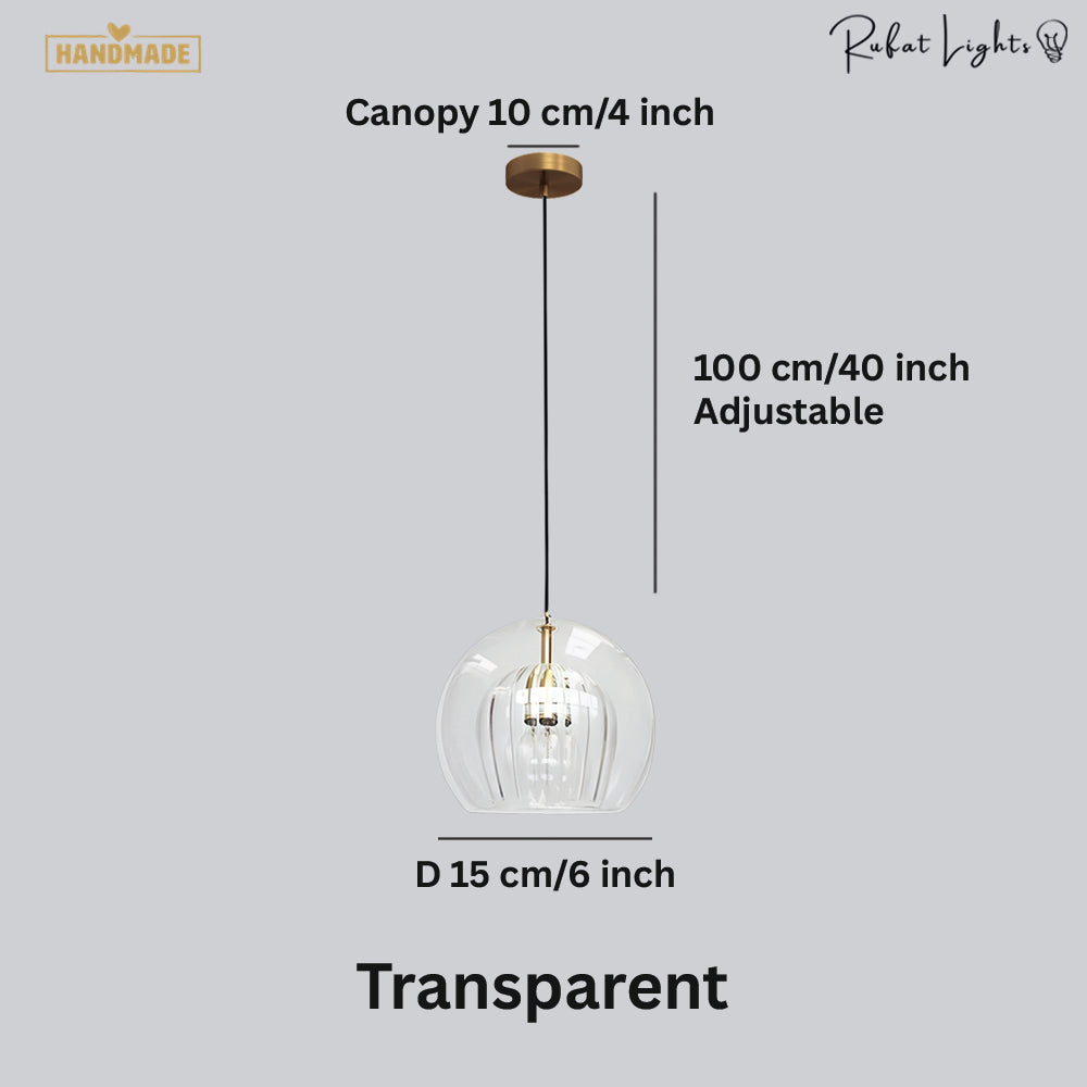 Glass Hanging Pendant Light