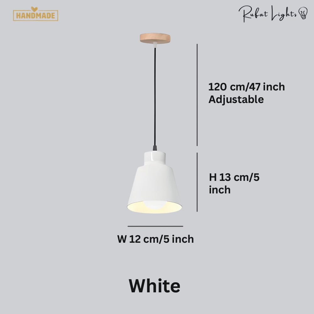 Cone Shaped Pendant Lamp in Devon Style